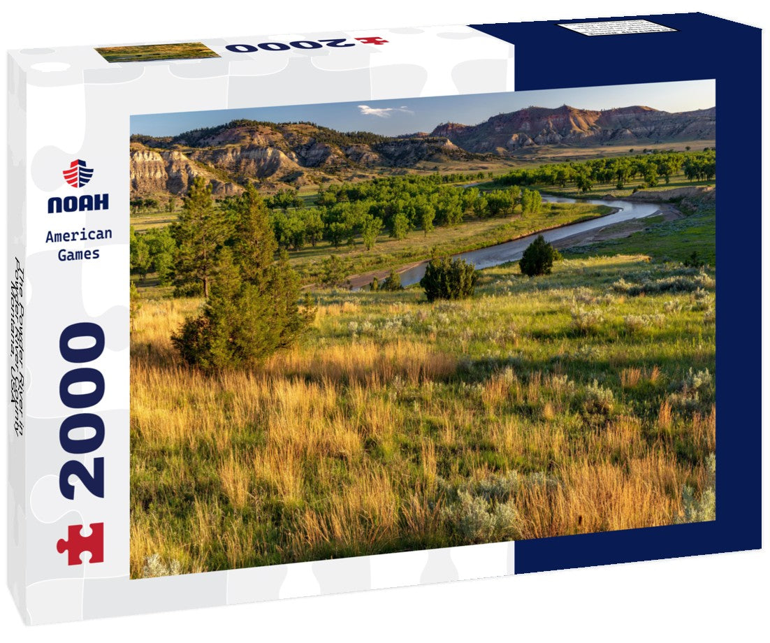 The Powder River in Powder River County, Montana, USA 2000pc Puzzle