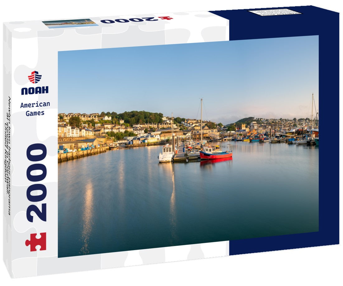 Newlyn town harbour at sunrise in Cornwall. United Kingdom 2000pc Puzzle