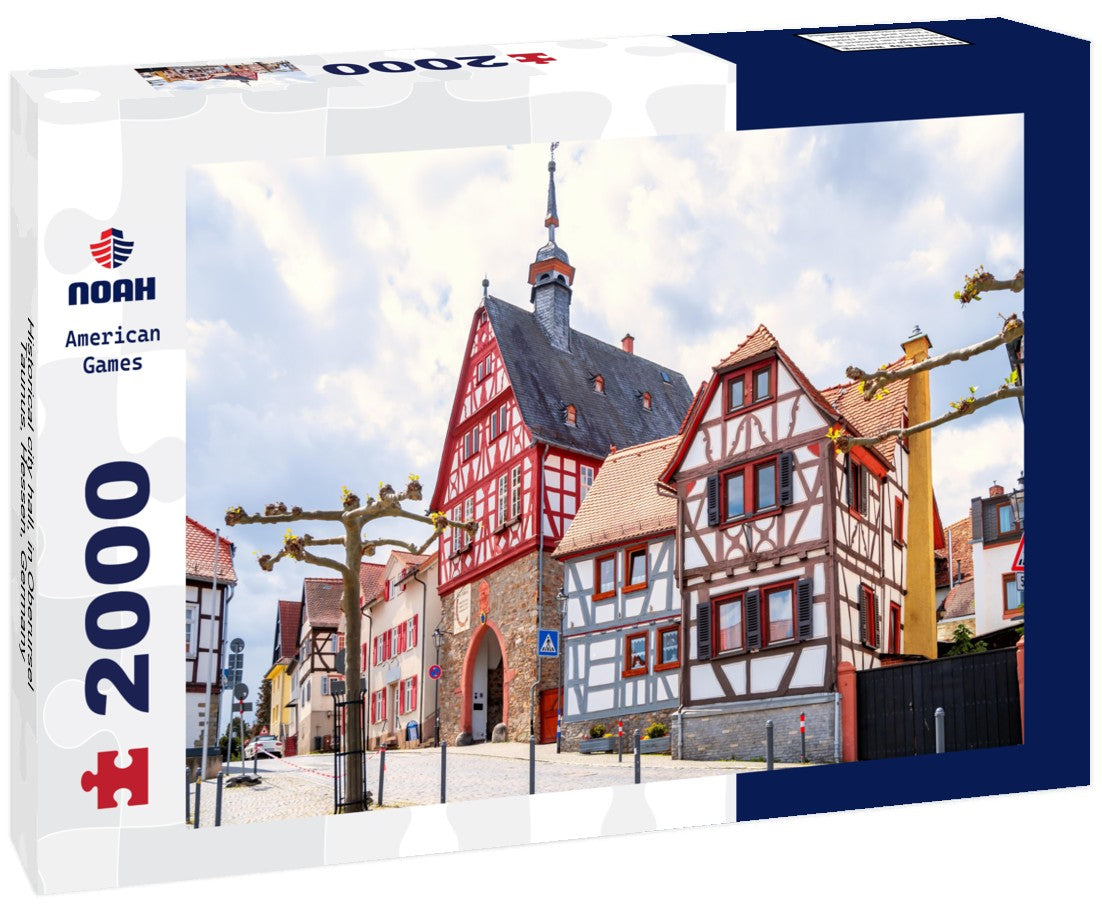 Historical city hall, in Oberursel, Taunus, Hessen, Germany 2000pc Puzzle