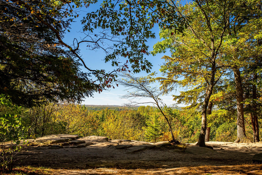 The Ledges Trail during Autumn leaf color change at Cuyahoga Valley National Park between Cleveland and Akron, Ohio 2000pc Puzzle