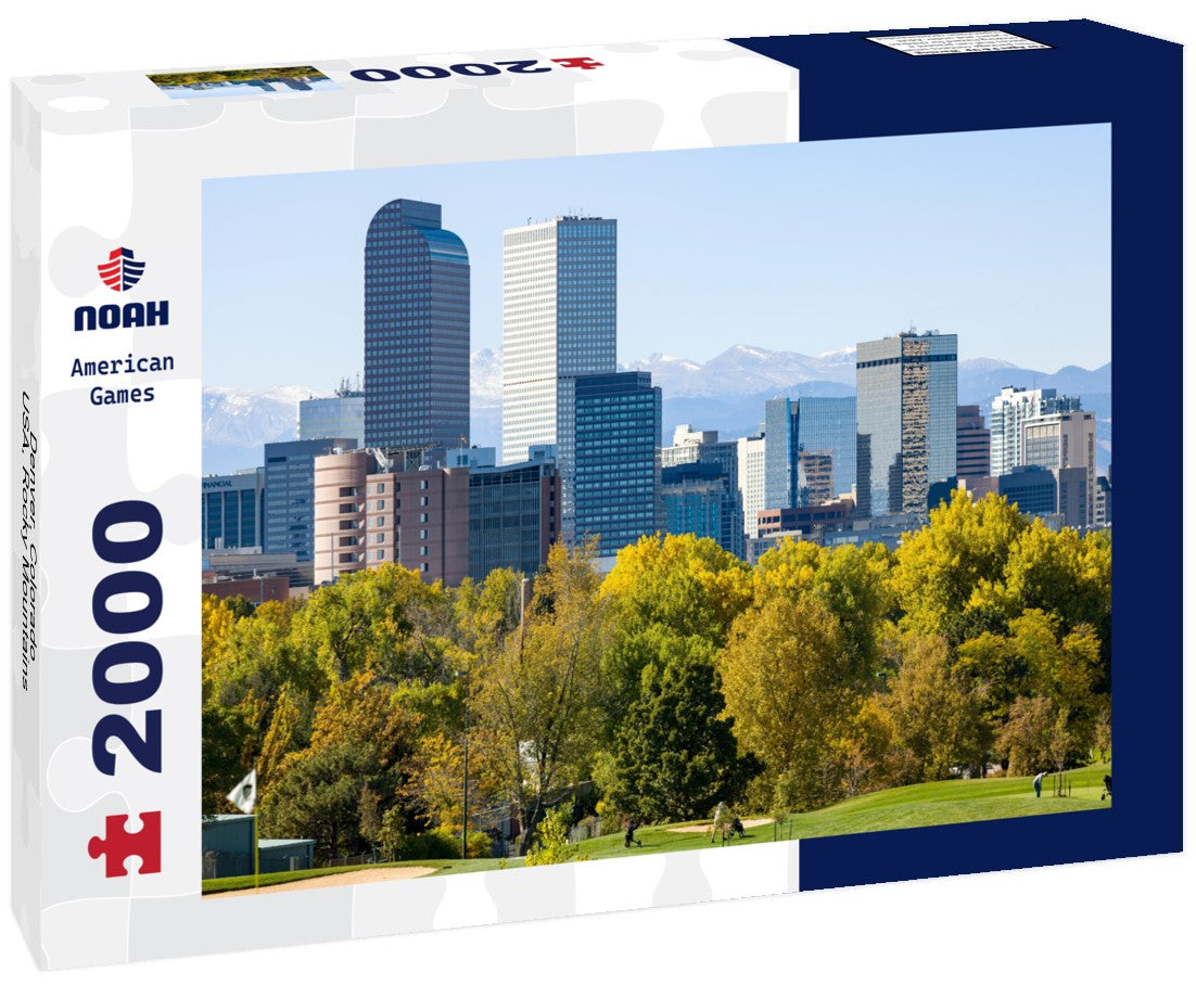 Denver, Colorado, USA, Rocky Mountains 2000pc Puzzle