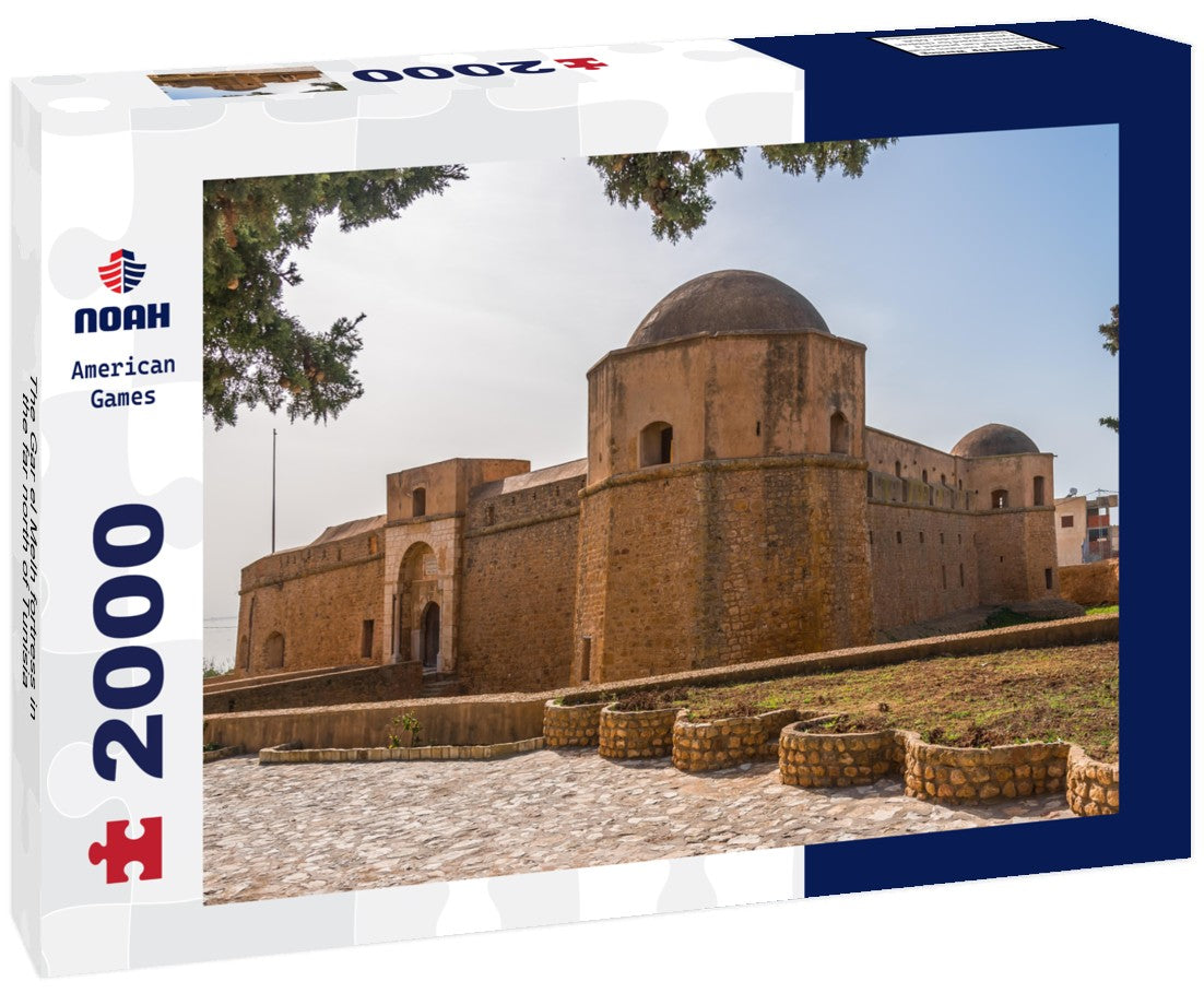 The Gar el Melh fortress in the far north of Tunisia 2000pc Puzzle