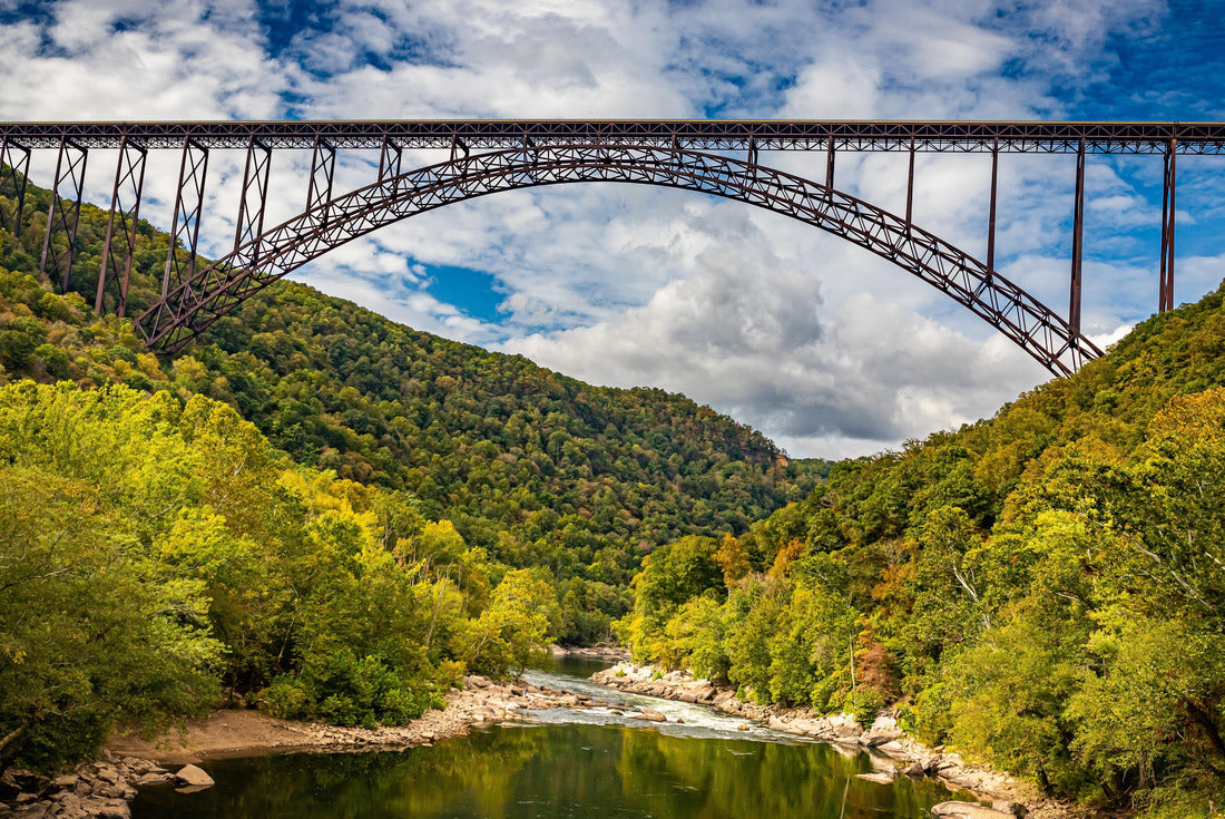 Noah Jigsaw Puzzle The New River Gorge Bridge at New River Gorge National Park and Preserve during the Autumn leaf color change near Fayetteville, West Virginia 2000 pieces