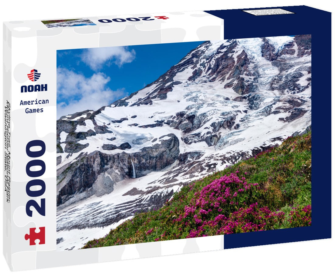 Skyline Trail, Mount Rainier. Mount Rainier National Park, Washington State, USA 2000pc Puzzle