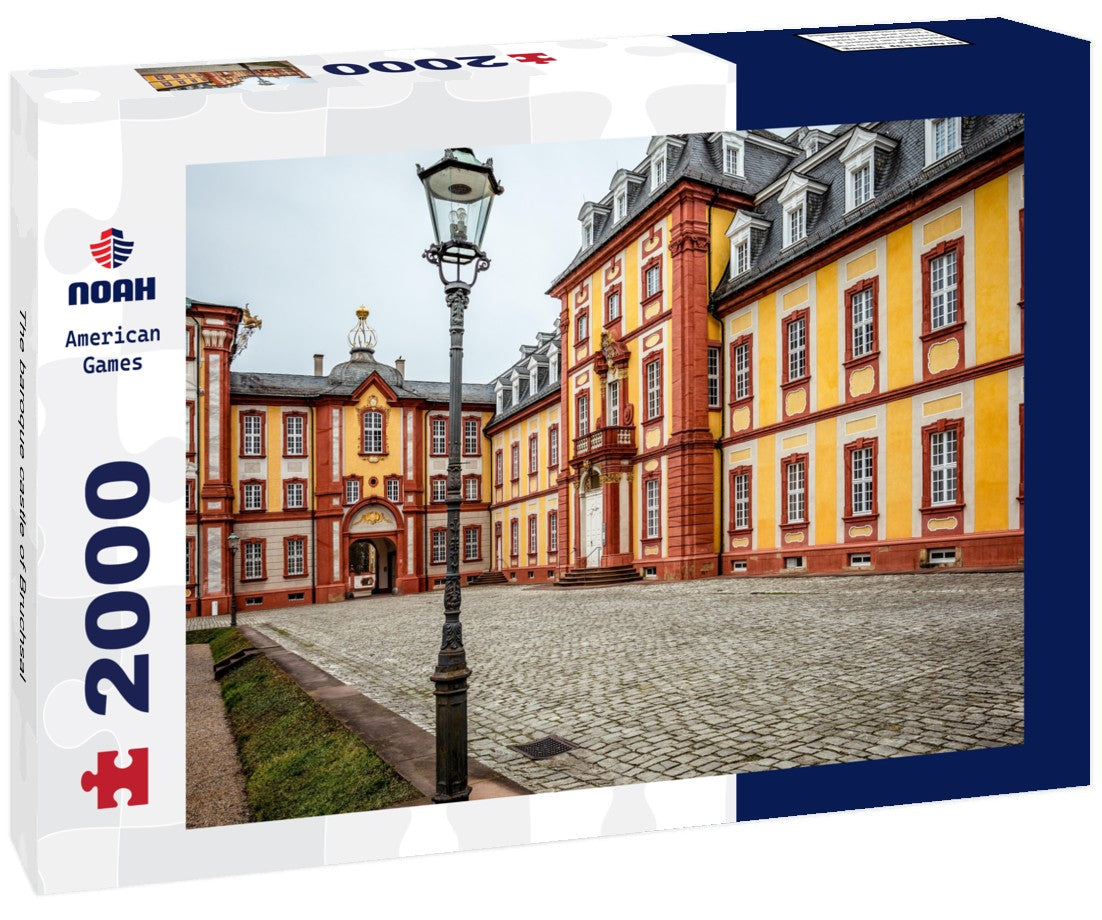 The baroque castle of Bruchsal 2000pc Puzzle