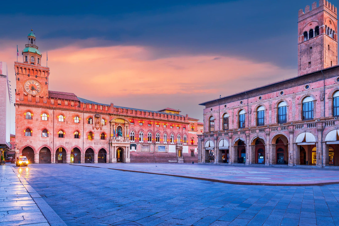 Noah Jigsaw Puzzle Bologna, Italy. Piazza del Nettuno and Piazza Maggiore in Bologna, Italy 2000 pieces