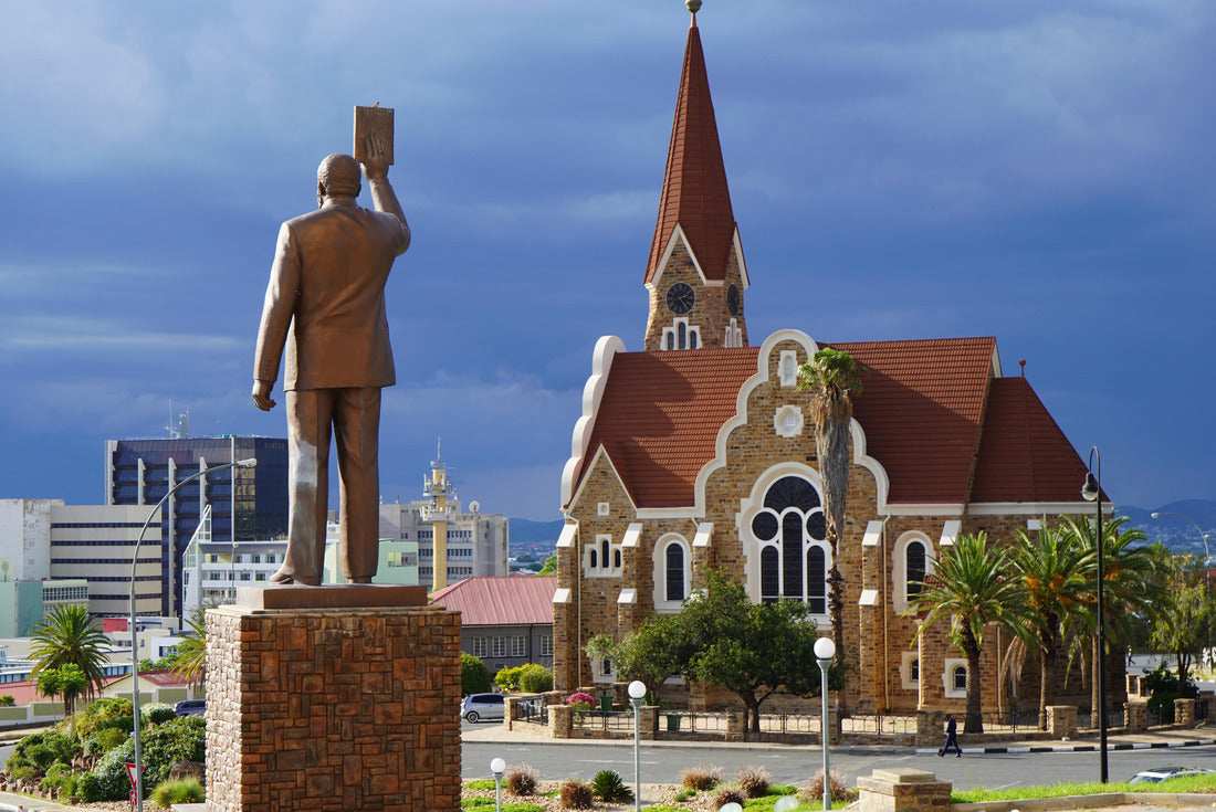 Landmark building of Christus Kirche, or Christ Church in Windhoek, Namibia 2000pc Puzzle
