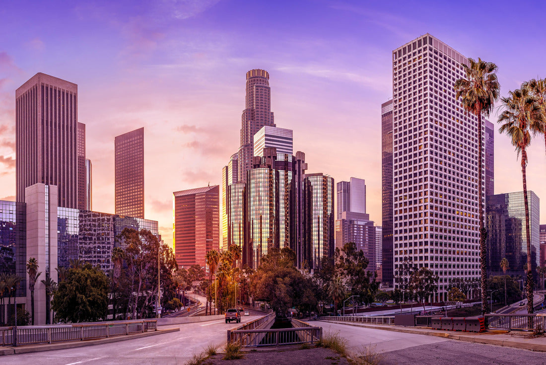 Los Angeles skyline at sunrise 2000pc Puzzle
