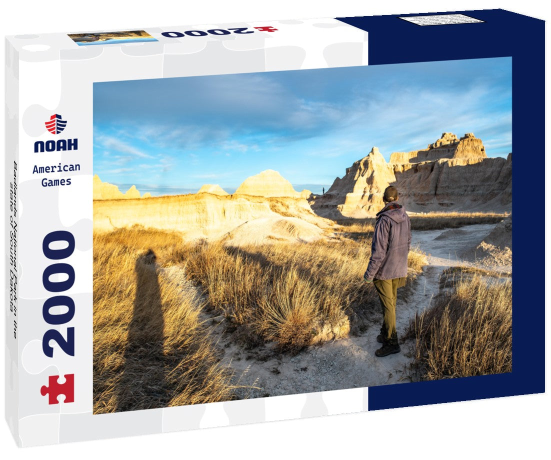 Badlands National Park in the state of South Dakota 2000pc Puzzle