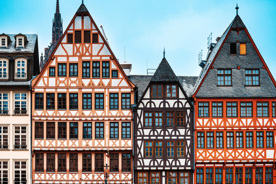 Antique building view in Frankfurt, Germany 2000pc Puzzle