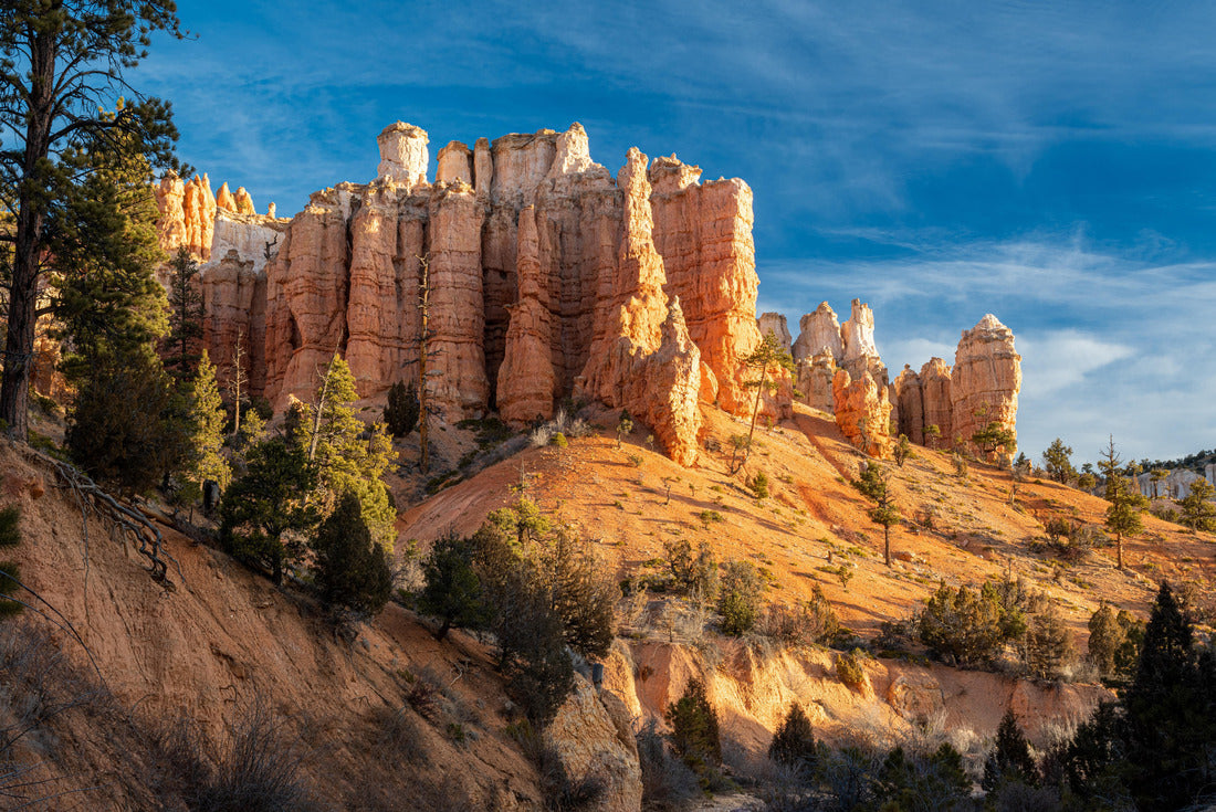 Landscape photograph of the Mossy Cave area of Bryce Canyon National Park in Utah at sunrise 2000pc Puzzle