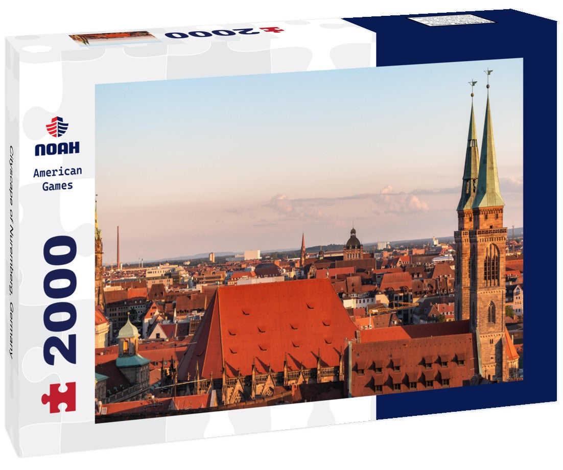 Cityscape of Nuremberg, Germany 2000pc Puzzle