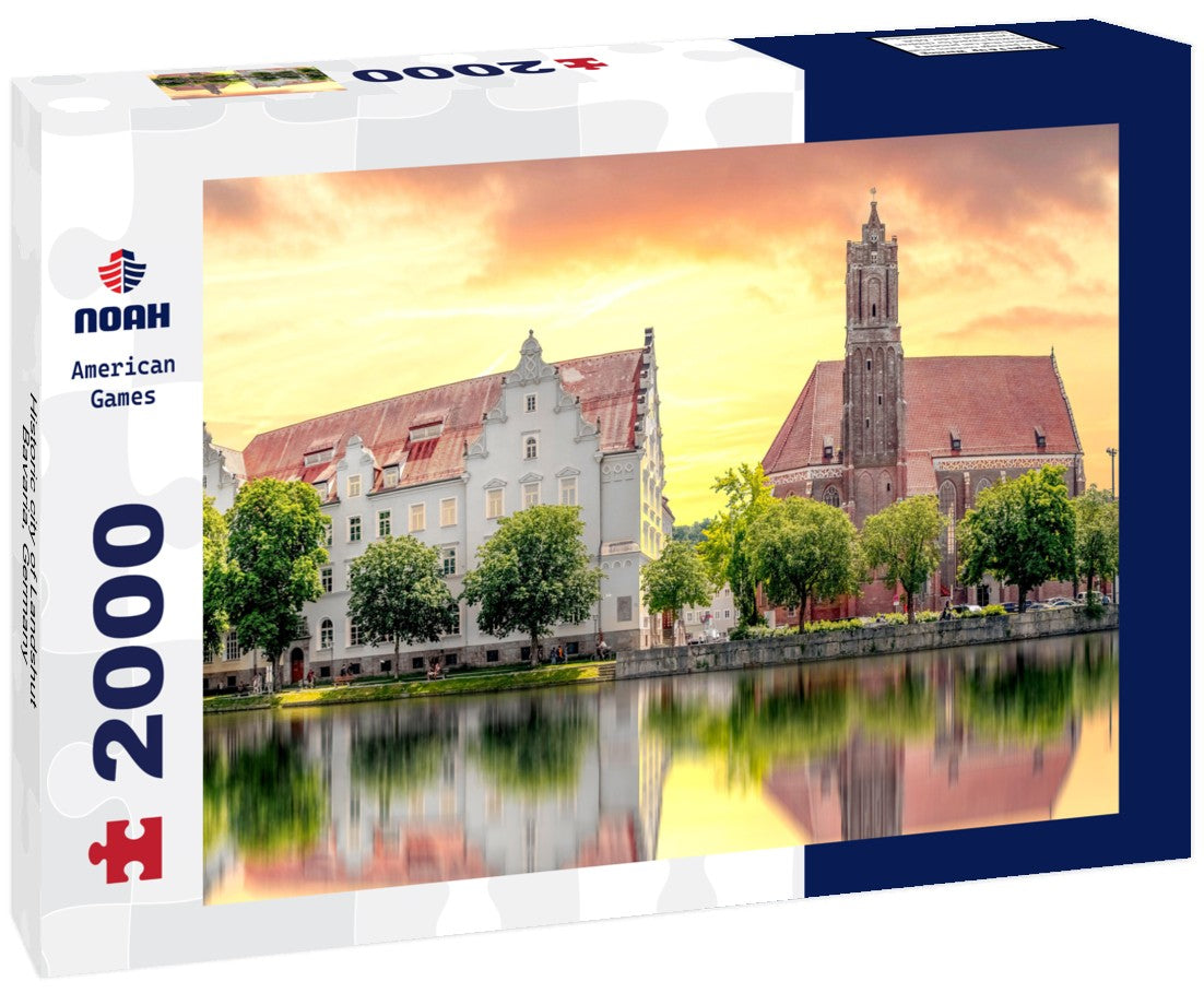 Historic city of Landshut, Bavaria, Germany 2000pc Puzzle