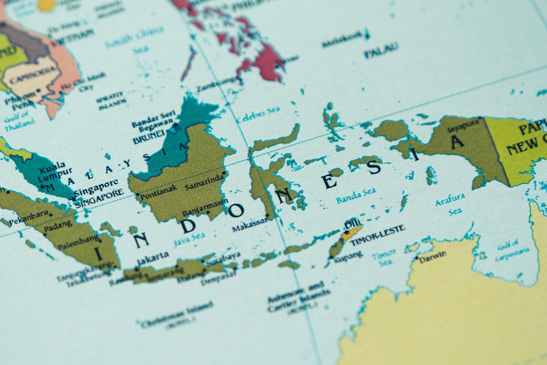 Indonesia map 2000pc Puzzle