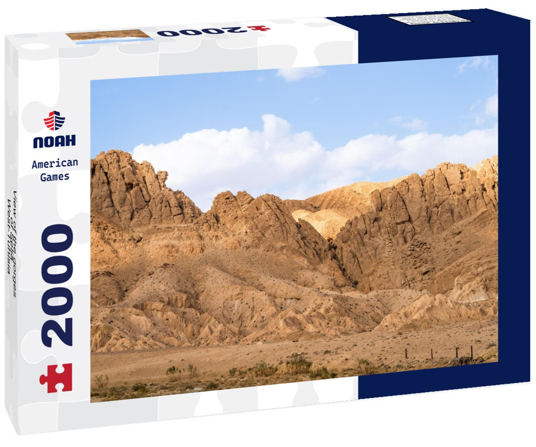 the gorges of Selja - West-Tunisia - Gafsa Governorate - Tunisia 2000pc Puzzle