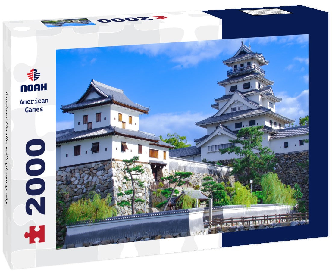 Imabari Castle with glowing sky 2000pc Puzzle