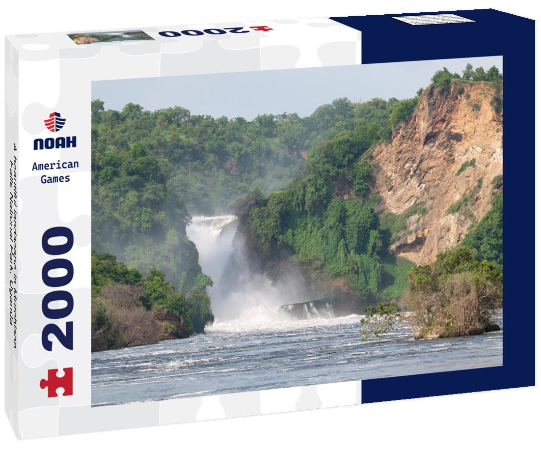 A beautiful landscape in Murchison Falls National Park, Uganda 2000pc Puzzle