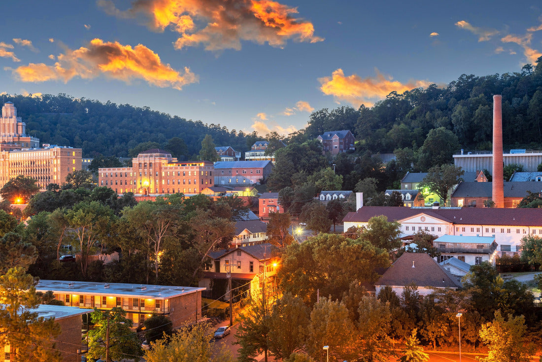 Hot Springs, Arkansas, USA Evening townscape in the mountains 2000pc Puzzle