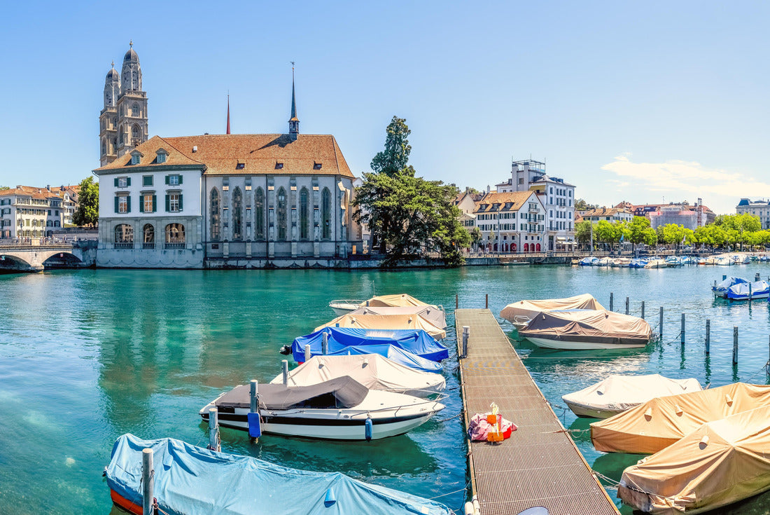 Grossmünster, Church in Zuerich, Switzerland 2000pc Puzzle