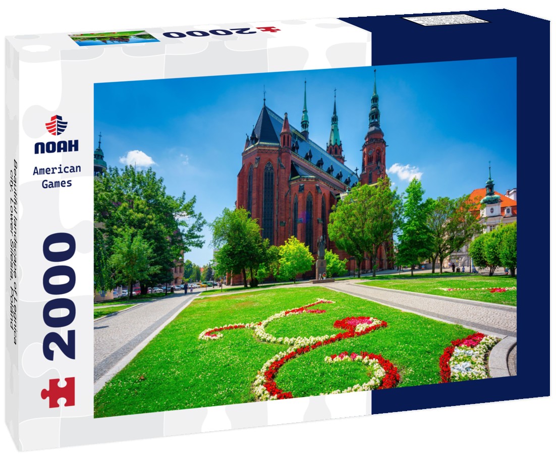 Beautiful landscape of Legnica city, Lower Silesia, Poland 2000pc Puzzle