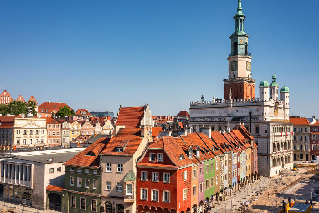 Beautiful architecture of the main square in Poznan in summer. Poland 2000pc Puzzle