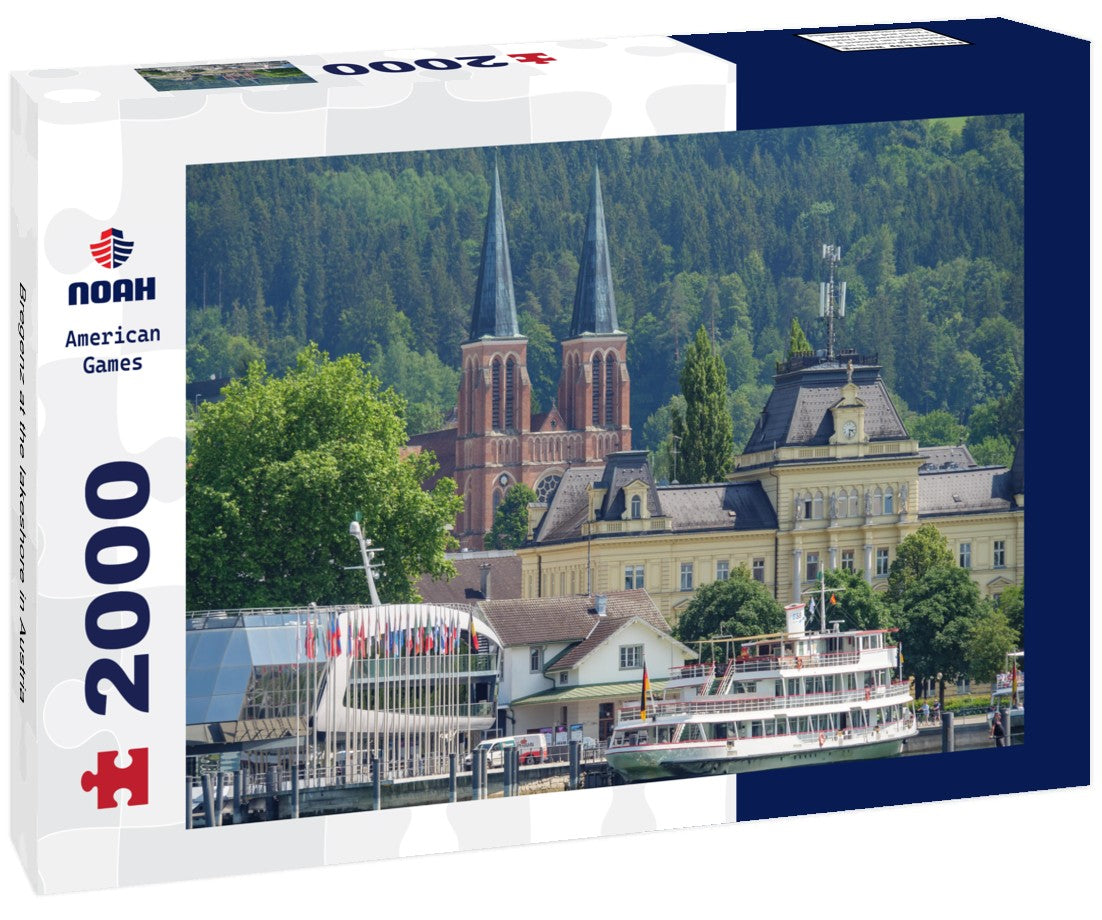 Bregenz at the lakeshore in Austria 2000pc Puzzle