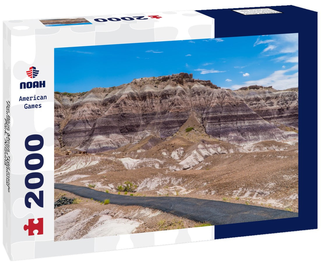 The Blue Mesa Trail inside Petrified Forest National Park, Arizona 2000pc Puzzle