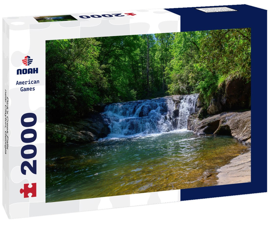 Dick's Creek Falls, near Clayton, Georgia 2000pc Puzzle