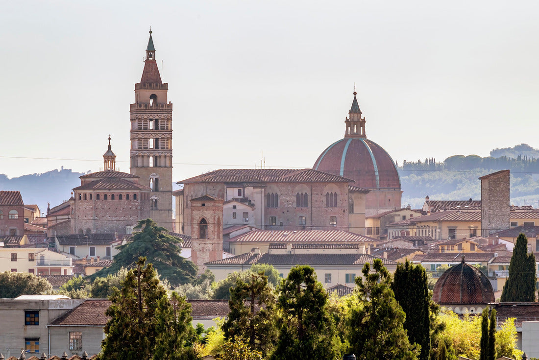 the skyline of the historic center of Pistoia, Italy 2000pc Puzzle