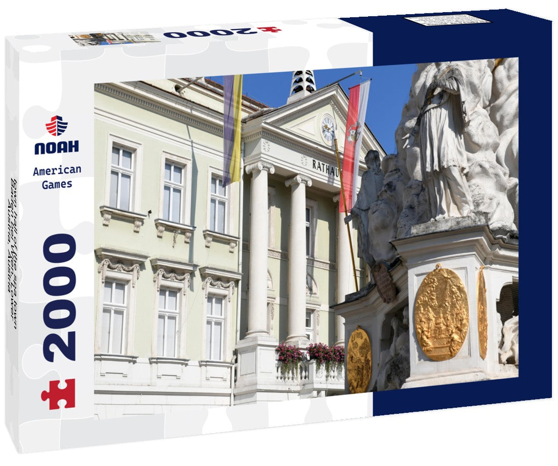 town hall of the spa town Baden bei Wien, Lower Austria, Austria 2000pc Puzzle