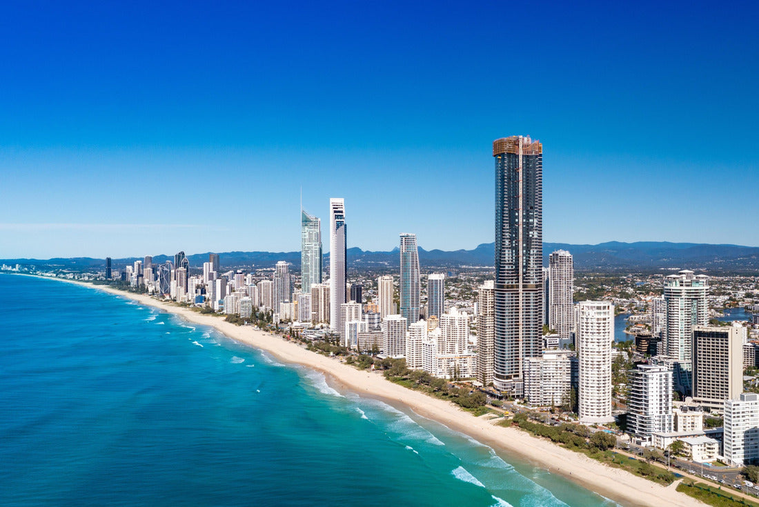 stunning Gold Coast skyline on a sunny day, Queensland, Australia 2000pc Puzzle