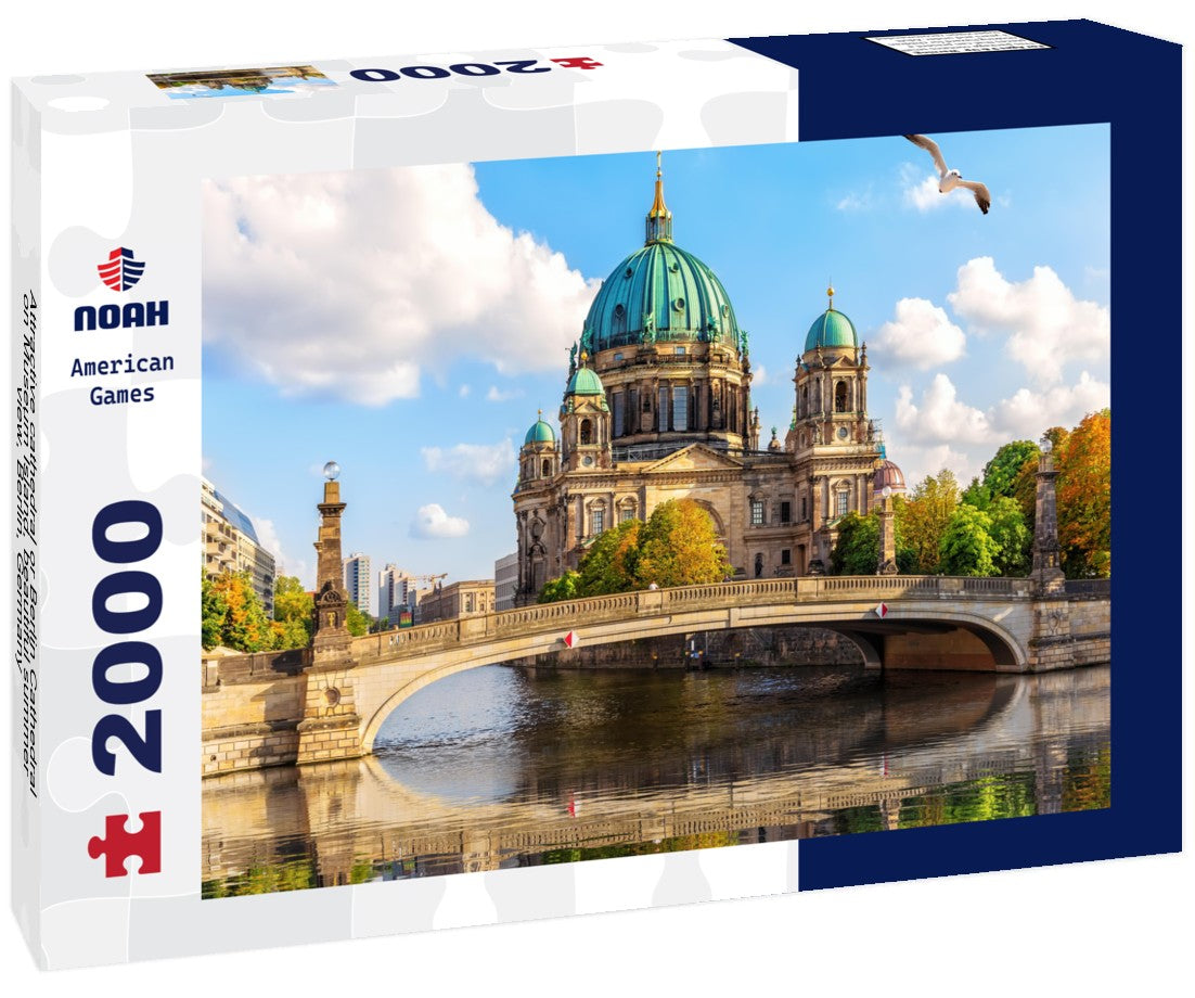 Attractive cathedral or Berlin Cathedral on Museum Island, beautiful summer view, Berlin, Germany 2000pc Puzzle
