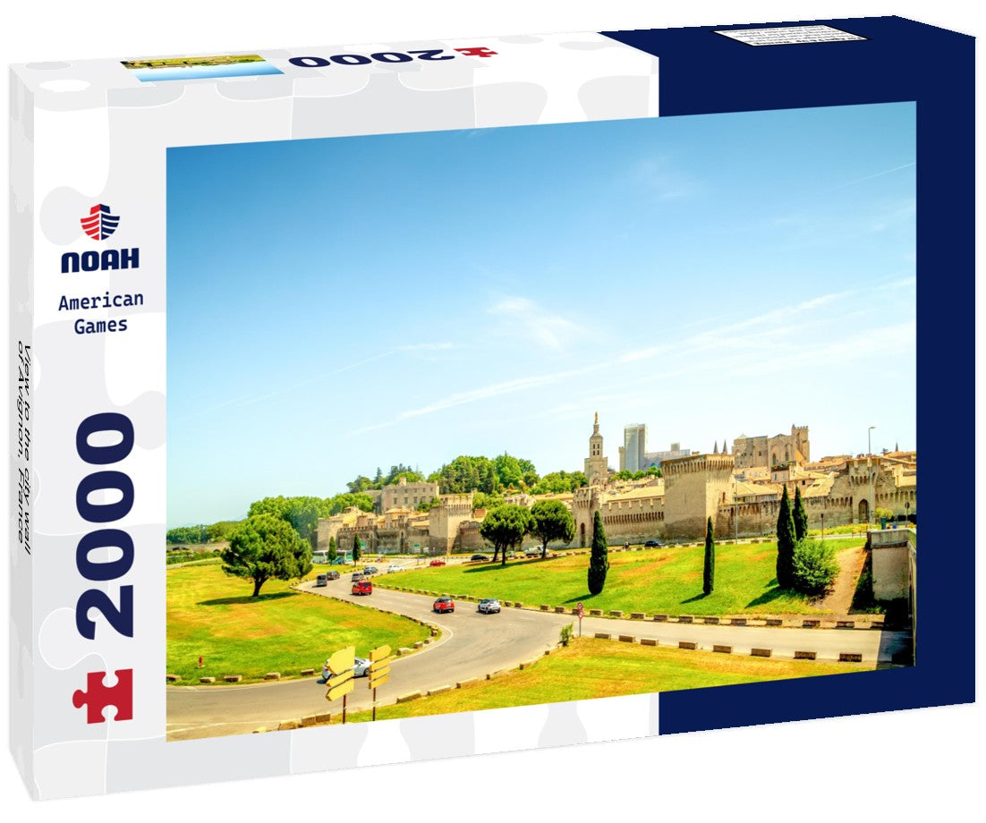 city wall of Avignon, France 2000pc Puzzle