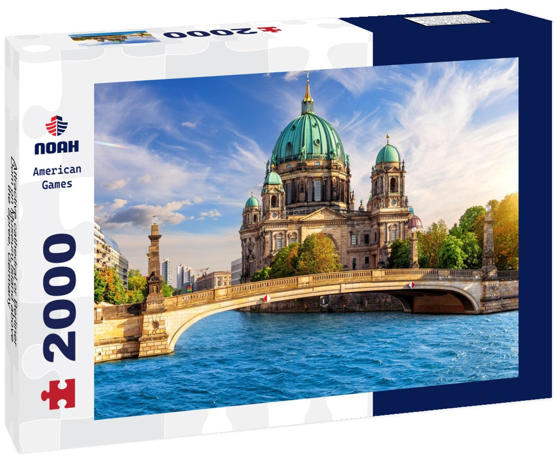 Attractive cathedral or Berliner Dom on Museum Island above the Spree, Germany 2000pc Puzzle