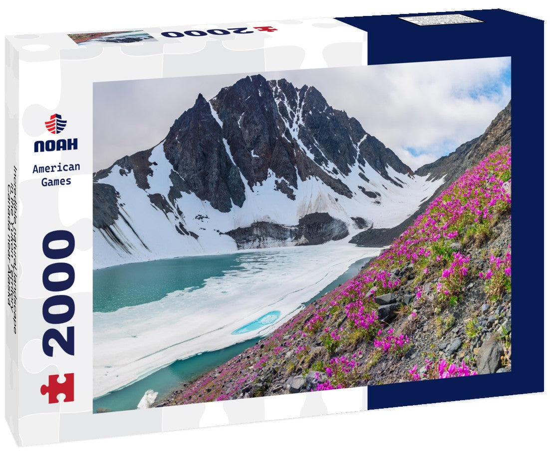 Incredible natural landscape in the Yukon Territory, Canada near Alaska 2000pc Puzzle
