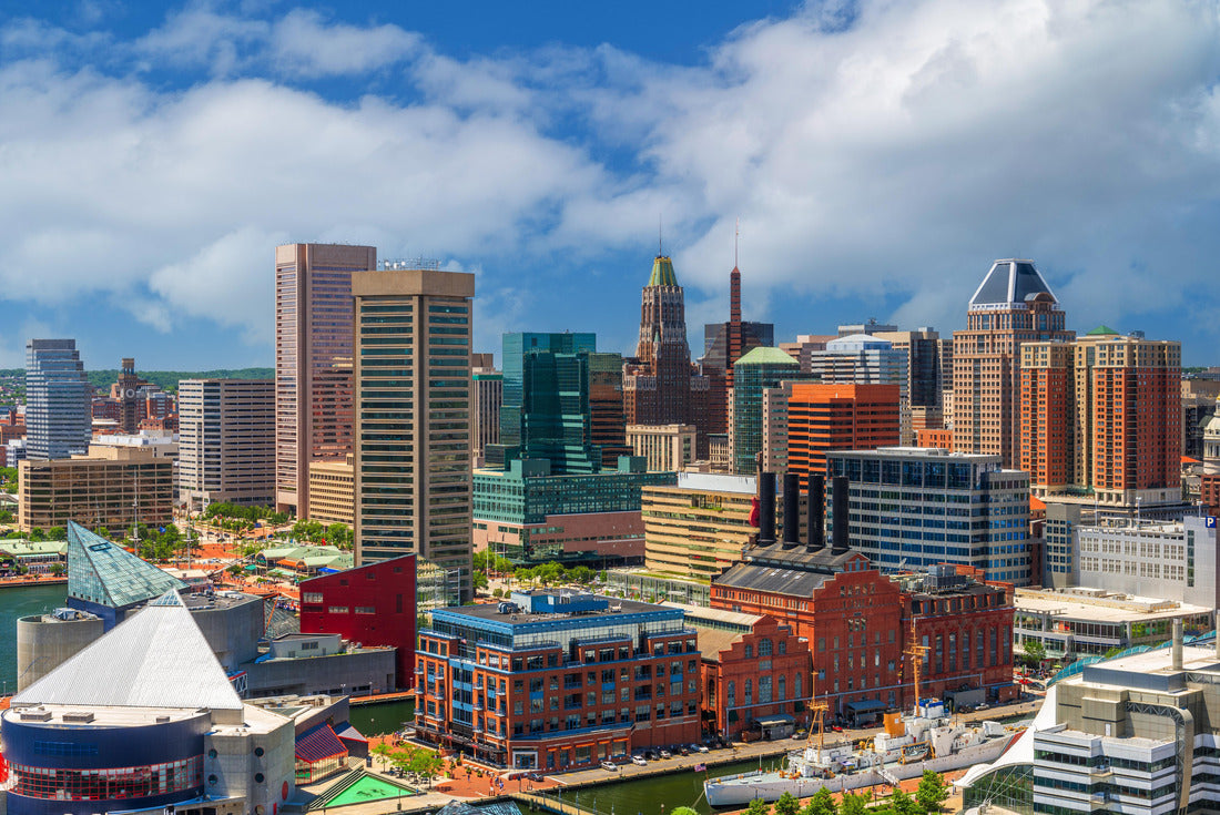 Baltimore, Maryland, USA skyline at Inner Harbor in the afternoon 2000pc Puzzle