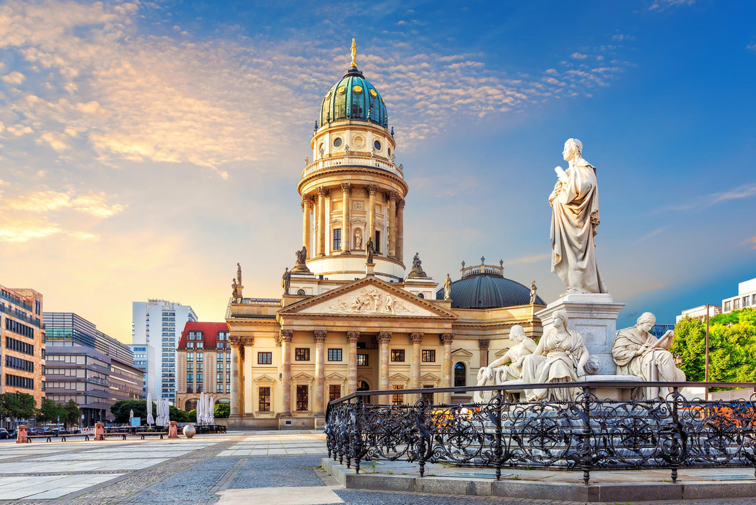 Noah Jigsaw Puzzle The French (Reformed) Church and the Schiller Monument, Berlin, Germany 2000 pieces