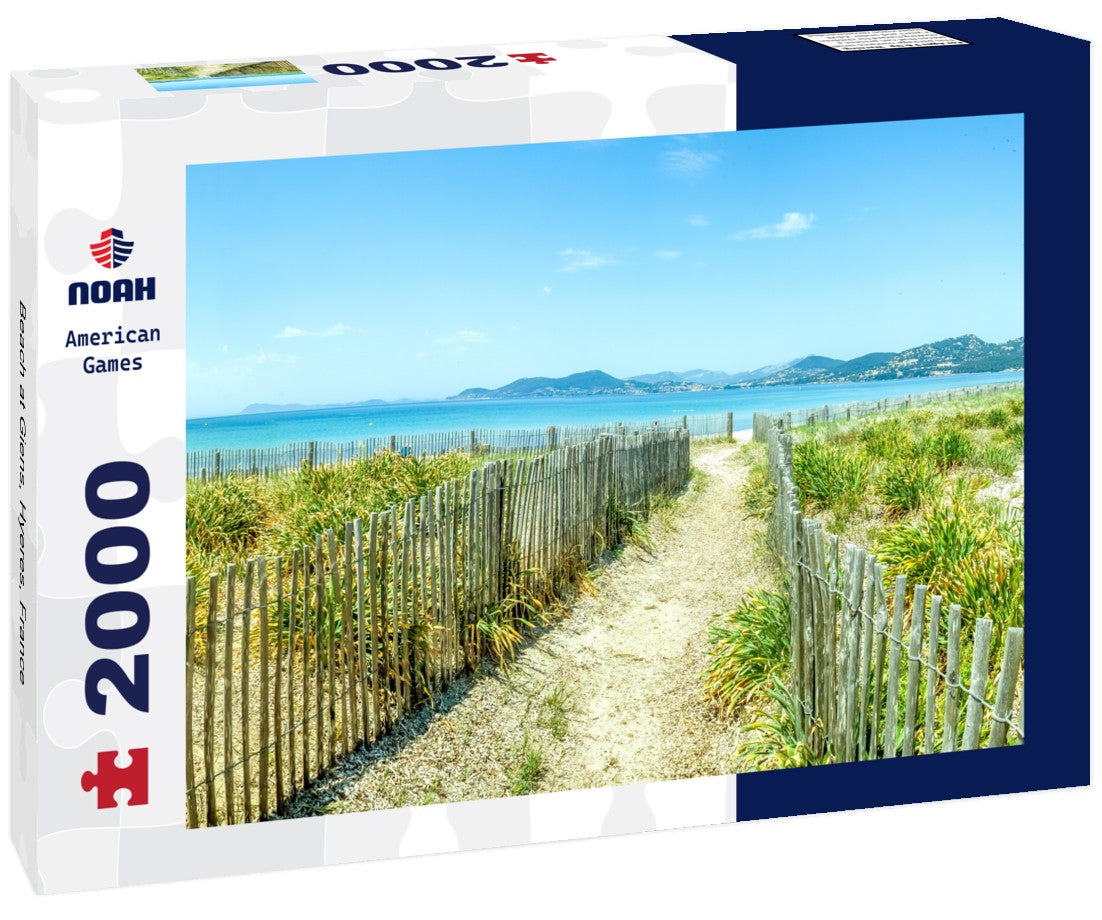 Beach at Giens, Hyeres, France 2000pc Puzzle