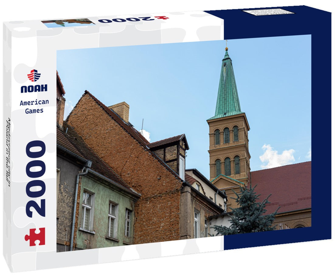 Miedzyrzecz city in Poland in the fall 2000pc Puzzle