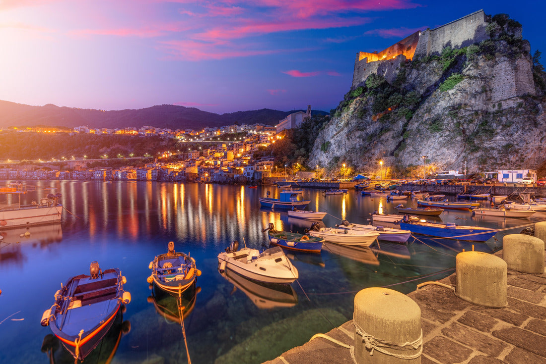 Scilla, Italy Cityscape of Reggio Calabria in the harbor at dawn 2000pc Puzzle