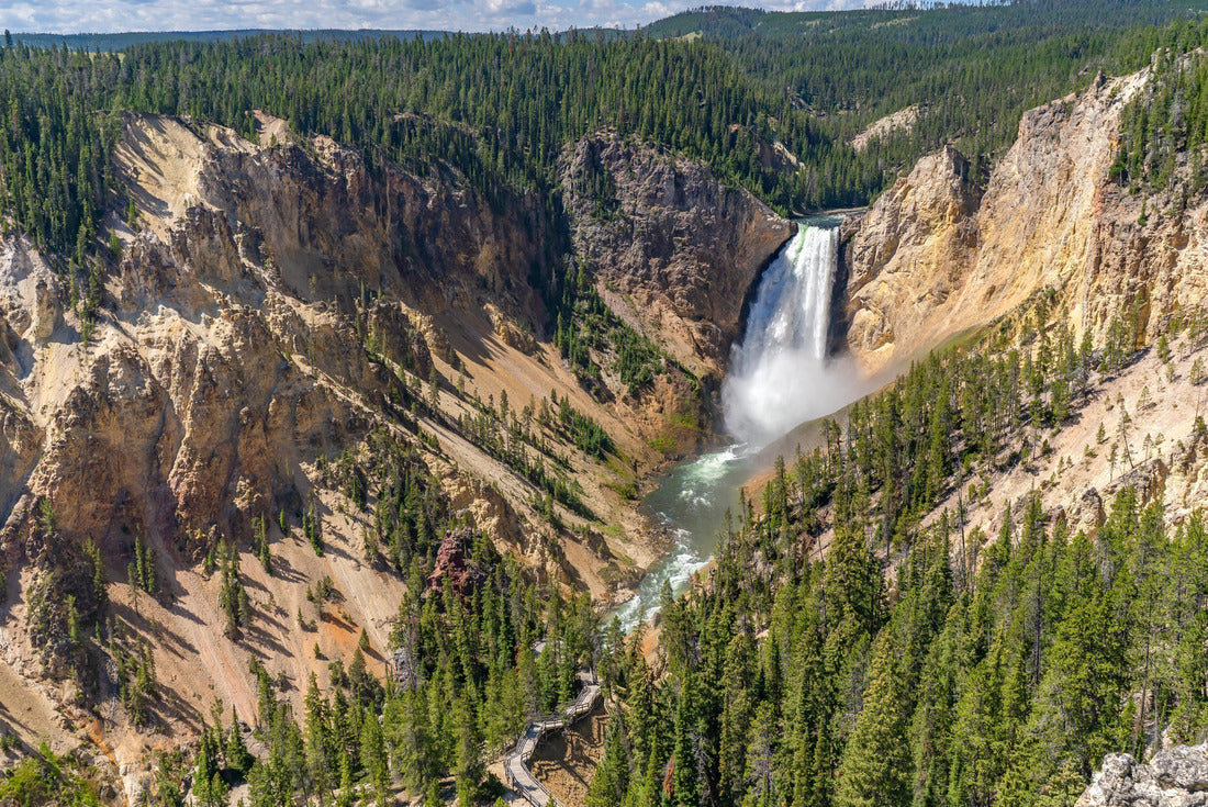 Noah Jigsaw Puzzle Yellowstone Lower Falls of the Grand Canyon in the Yellowstone National Park, Wyoming 2000 pieces