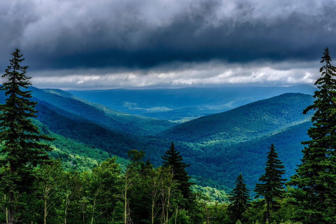 Summer storm clouds viewed along the Highland Scenic Highway, a National Scenic Byway, Pocahontas County, West Virginia, USA 2000pc Puzzle