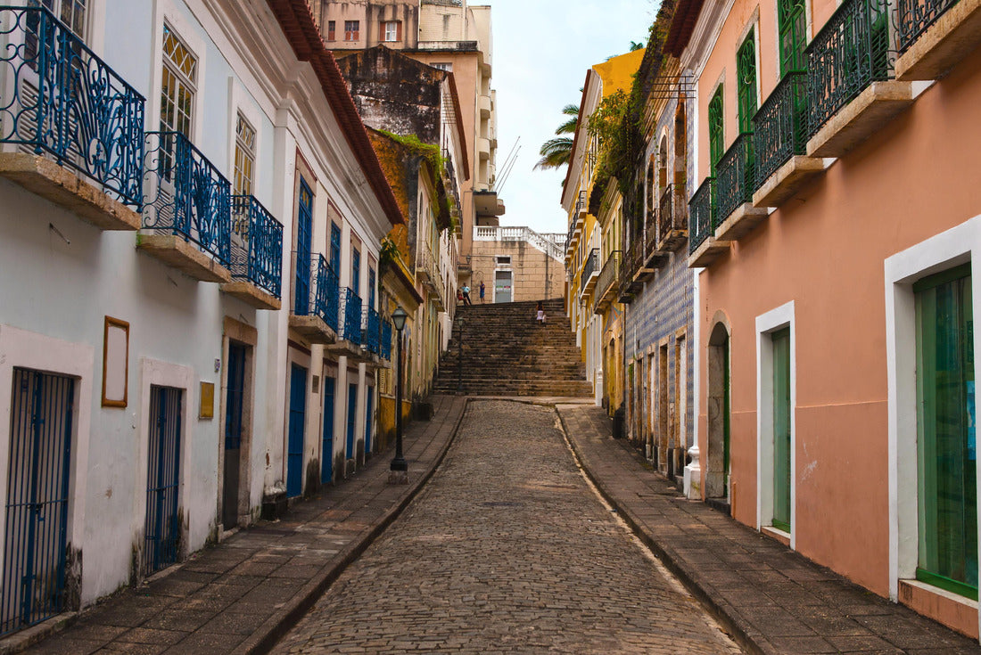 Street of the historic center of the city of Sao Luis of Maranhao in Brazil 2000pc Puzzle