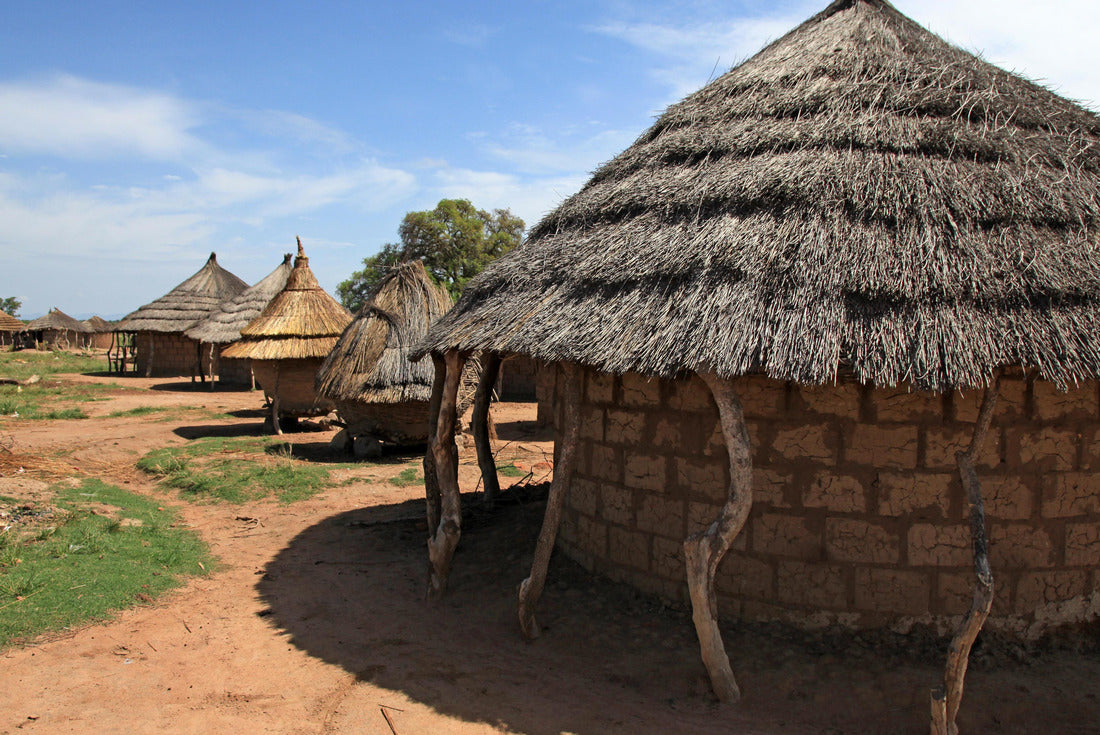 Noah Jigsaw Puzzle Aketa campground/village in eastern Uganda - The Pearl of Africa 2000 pieces
