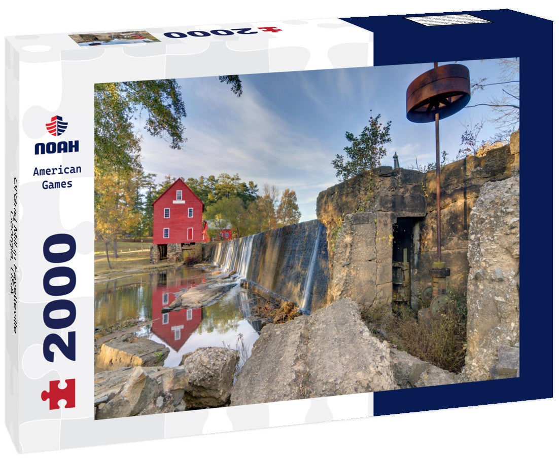 Ol'Grist Mill in Fayetteville, Georgia, USA 2000pc Puzzle