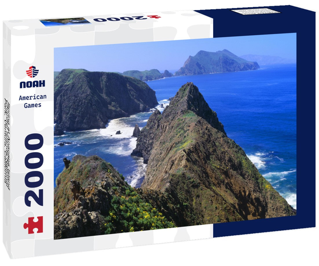 Spring at Anacapa Island, Channel Islands National Park, Ventura, California 2000pc Puzzle