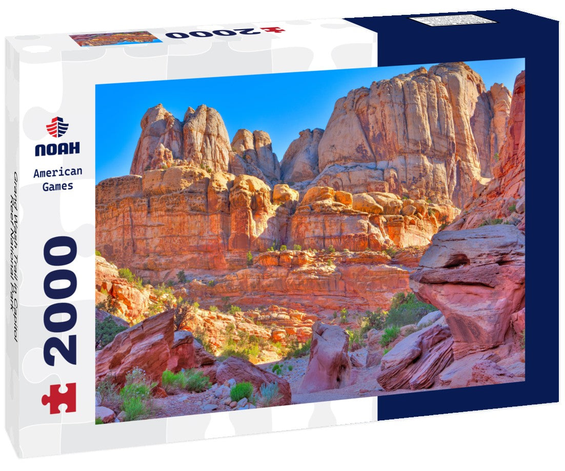 Grand Wash Trail in Capitol Reef National Park 2000pc Puzzle