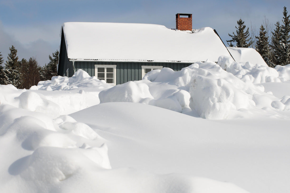 A snow-covered cottage, Jamtland, Sweden 2000pc Puzzle