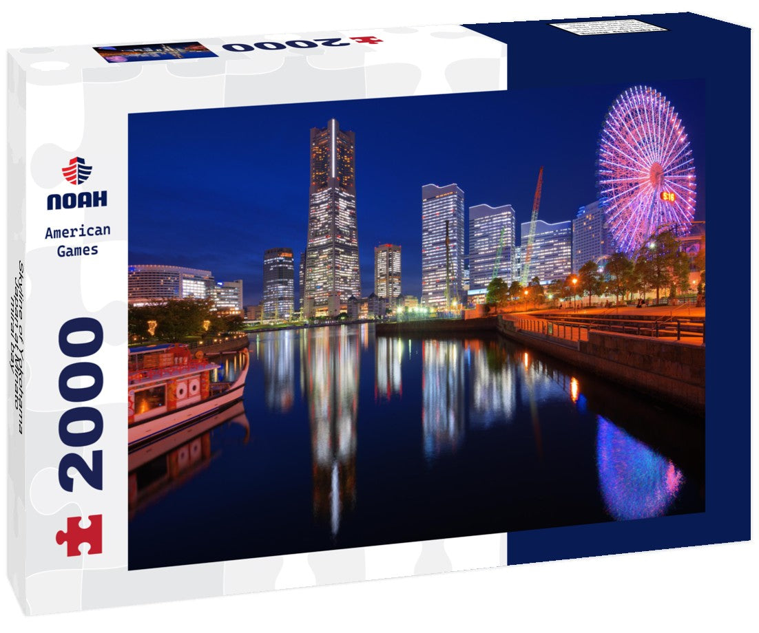 Skyline of Yokohama, Japan at Minato-mirai bay 2000pc Puzzle