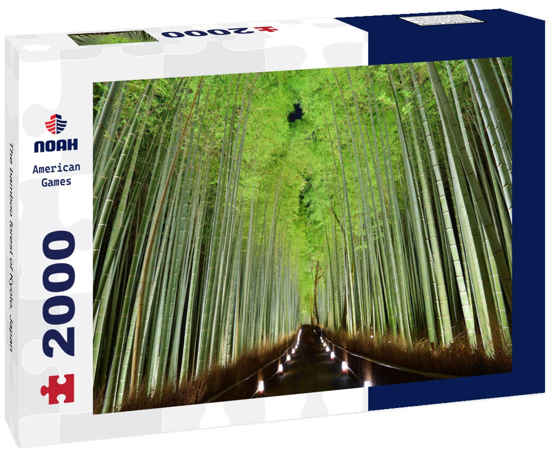 The bamboo forest of Kyoto, Japan 2000pc Puzzle